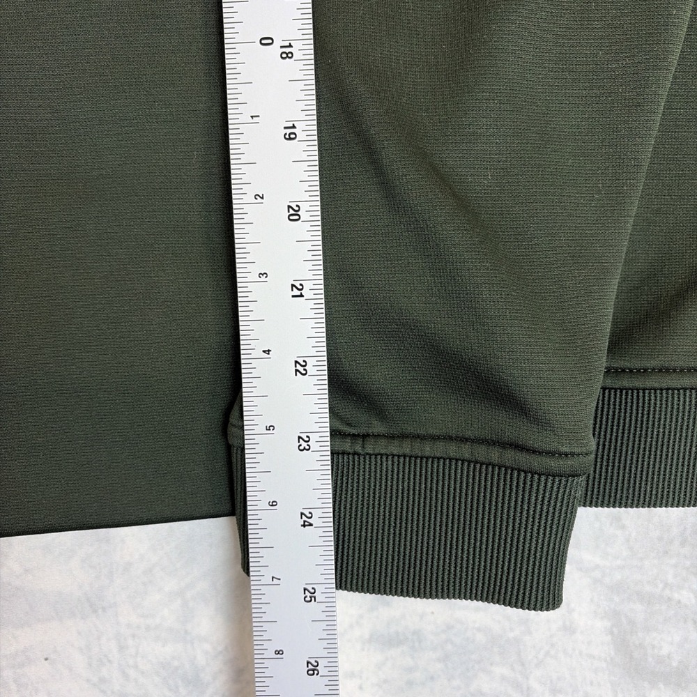 Under Armour Hoodie Mens XL Green ColdGear Loose Fit Graphic Pullover Sweatshirt - Picture 6 of 7